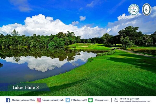 Find Blue Canyon Lakes Course på Lake Hill Country Club. Nyd en dag med golf i maleriske omgivelser med uberørte søer, modne træer og