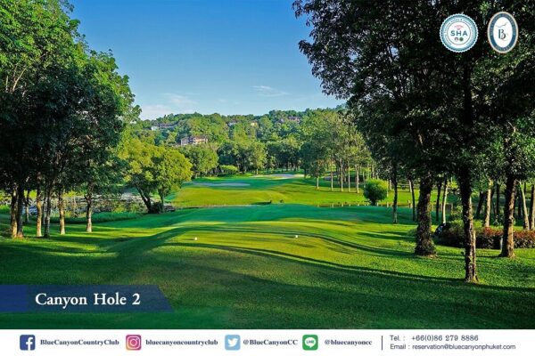 Blue Canyon Country Club's Canyon Course, naturomgivet golfbane med naturskøn udsigt