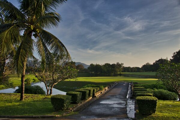 stien til Springfield Royal Golf Course i Hua Hin