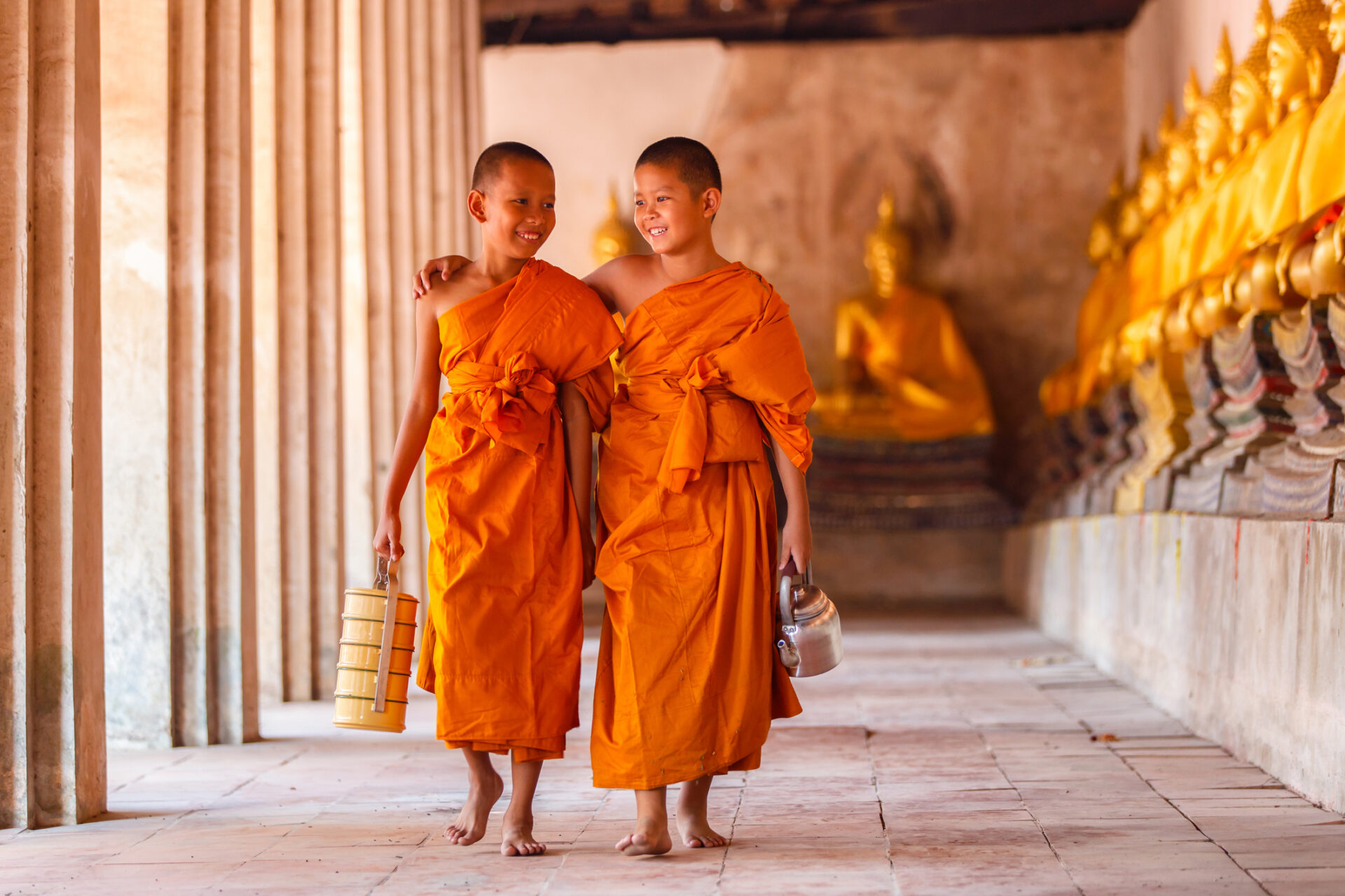 Munker i Thailand