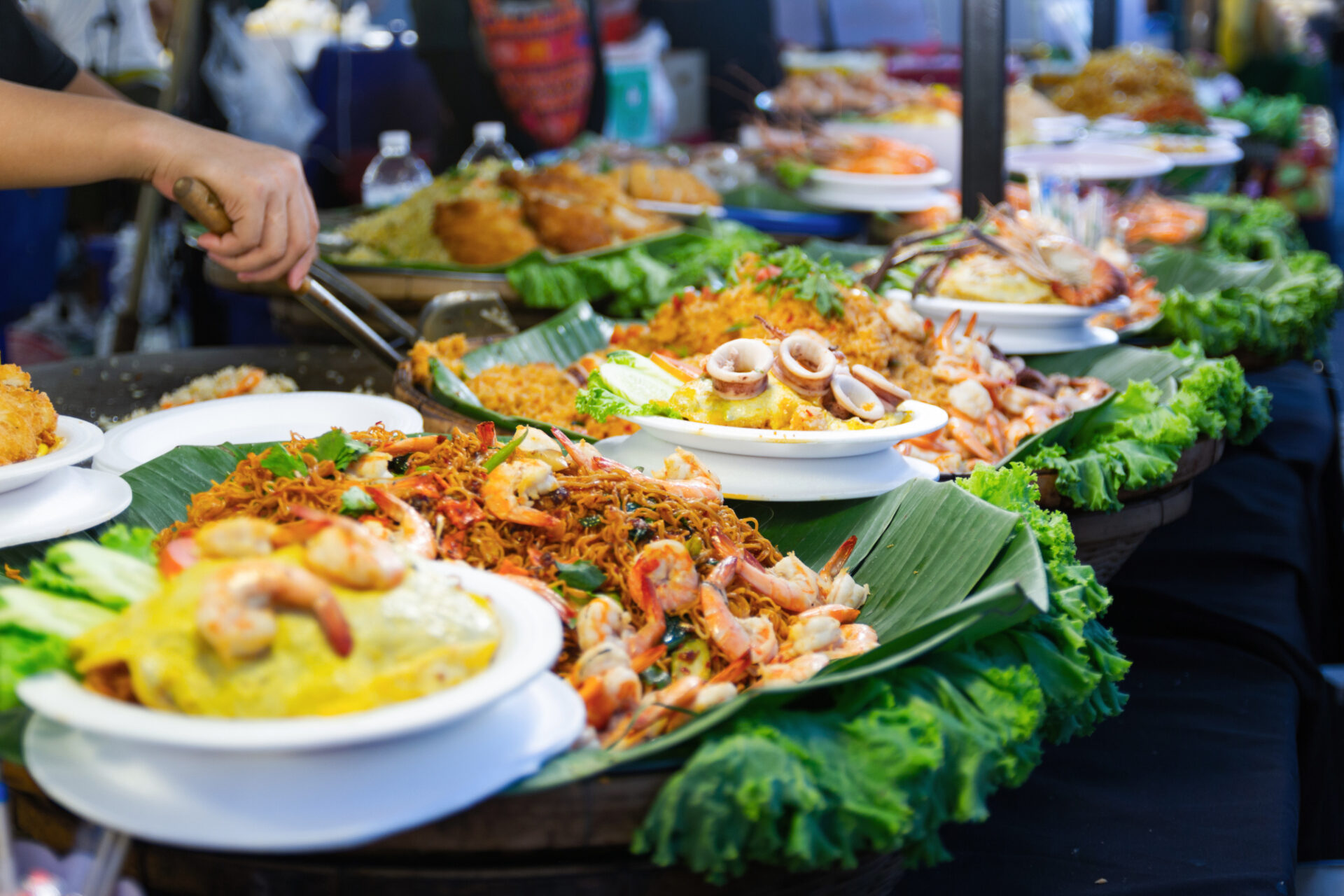 Gatemat i Thailand