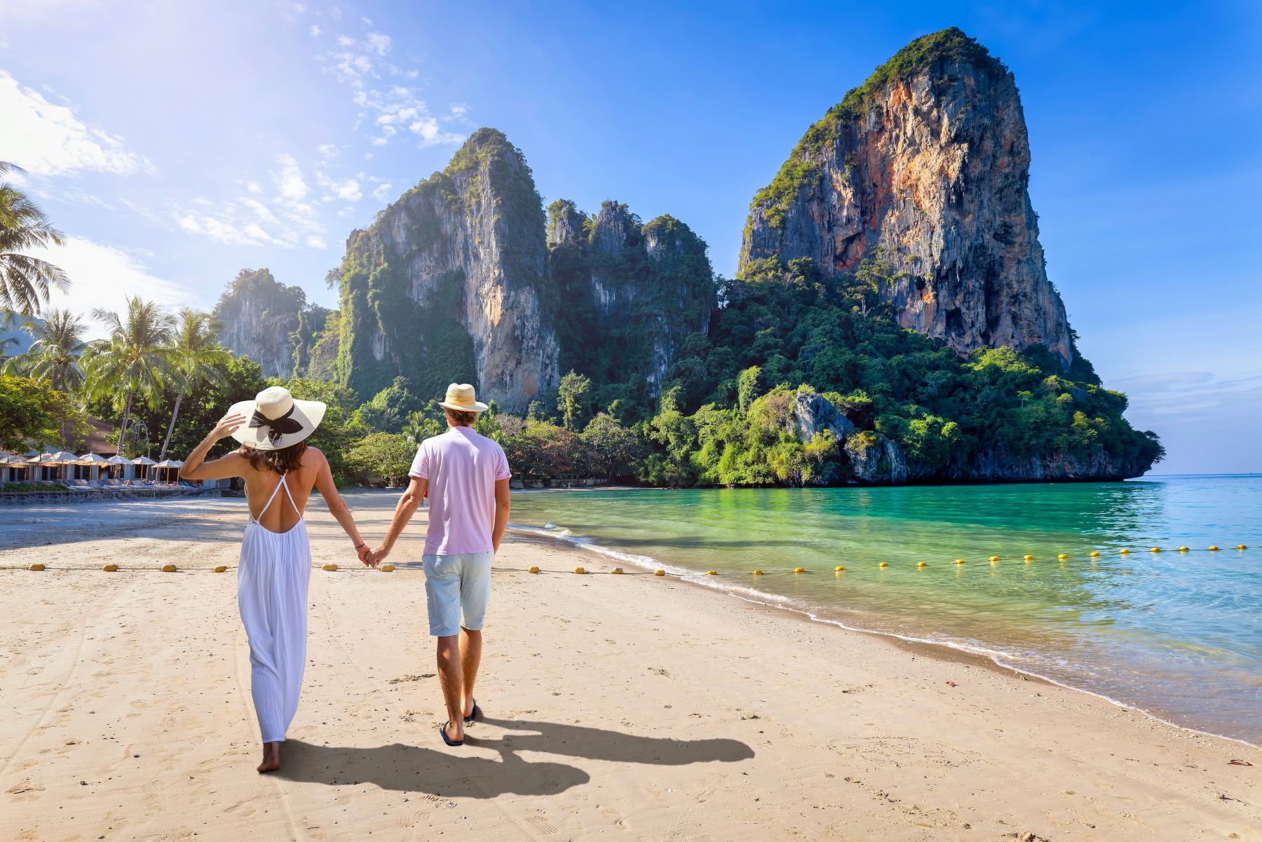 Par på Railay Beach, Krabi